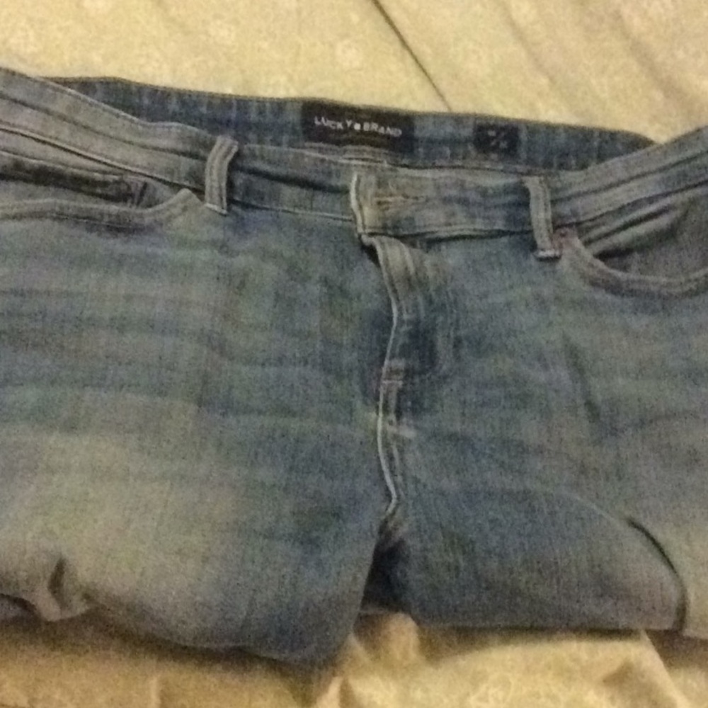 LUCKY BRAND soft stretch skinny jeans, 14 - Picture 1 of 3